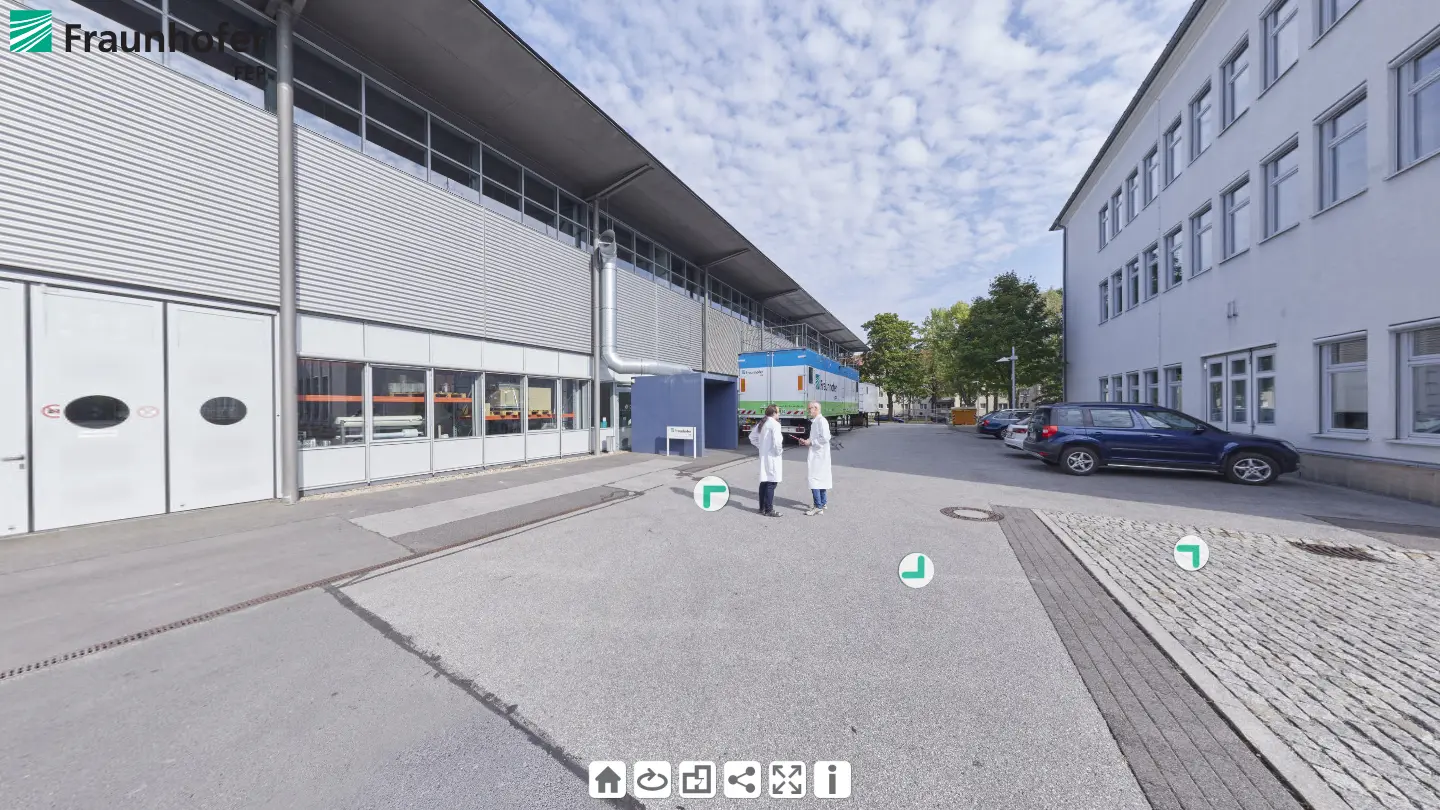 Fraunhofer FEP virtual tour in Dresden