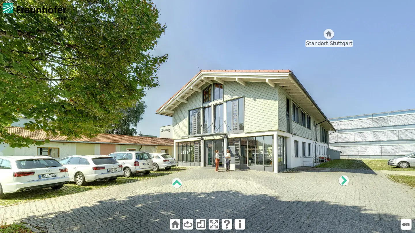 Fraunhofer Institute for Building Physics virtual tour at its Stuttgart location